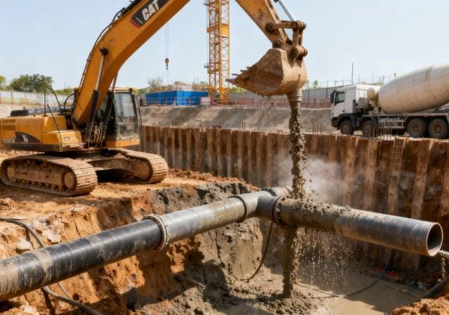 明山注浆管应用于建筑工程与结构维修领域